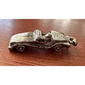Vintage convertible car charm Sterling Silver